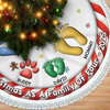 Custom Tree Skirt - Personalized Christmas Birthday Gifts For Mom, Dad, Brother, Sister, Kids - Love Fills Our Cozy Home