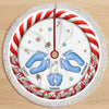 Custom Tree Skirt - Personalized Christmas Birthday Gifts For Mom, Dad, Brother, Sister, Kids - Love Fills Our Cozy Home