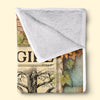 Custom Blanket - Personalized Bookish Gifts For Book Lovers, Bookworms, Readers - Lost In Stories