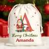 Custom Snowman Favor Bag - Personalized Christmas Birthday Gifts For Kids - Sweet Holiday Joy