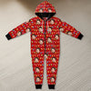 Custom Photo Adult Onesie - Personalized Christmas Birthday Gifts For Family, Dog Cat Lovers - Santa’s Favorite Weird Family