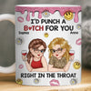 Custom Mug - Personalized Best Friend Birthday Gifts For Women, Besties, Sisters, BFF - Laugh More With You