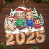Custom Acrylic Ornament - Personalized Christmas Birthday Gifts For Family, Dog Cat Lovers - Love Lit Every Corner Of Home