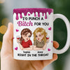 Custom Mug - Personalized Best Friend Birthday Gifts For Women, Besties, Sisters, BFF - Chaos Coordinator And Partner In Crime