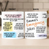 Custom Mug - Personalized Christmas Funny Gifts For Best Friends, Family, Coworker, Work Bestie - Chaos, I Call It Multitasking