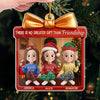 Custom Acrylic Ornament - Personalized Best Friend Christmas Birthday Gifts For Women, Besties, Sisters, BFF - Friendship Is The Real Magic