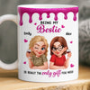 Custom Mug - Personalized Best Friend Birthday Gifts For Women, Besties, Sisters, BFF - My Peaceful Madness