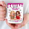 Custom Mug - Personalized Best Friend Birthday Gifts For Women, Besties, Sisters, BFF - My Peaceful Madness