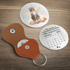Custom Photo Pocket Hug - Personalized Pet Memorial Sympathy Gifts For Dogs, Cats - Pawprints Stay On My Heart