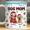 Custom Mug - Personalized Christmas Birthday Gifts For Dog Lovers, Dog Dad And Mom - Proud Dog Mom Energy