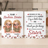 Custom Mug - Personalized Best Friend Birthday Gifts For Women, Besties, Sisters, BFF - Hearts That Just Get It