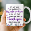 Custom Mug - Personalized Best Friend Birthday Gifts For Women, Besties, Sisters, BFF - You Balance My Crazy