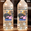 I Fall In Love With You More And More Each Day - Couple Personalized Custom Bottle Lamp - Gift For Husband Wife, Anniversary