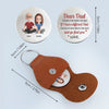 Custom Pocket Hug - Personalized Birthday Gifts For Mom, Dad - A Hug From My Heart