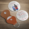 Custom Pocket Hug - Personalized Birthday Gifts For Mom, Dad - Love Fits In Here