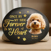 Custom Photo Printed Rock - Personalized Pet Memorial Gifts For Dogs, Cats - Always On My Mind