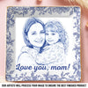 Custom Photo Full-Print Jewelry Dish - Personalized Mother's Day Gifts For Mom, Grandma - Holding Memories Close