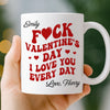 Custom Mug - Personalized Anniversary Valentine Wedding Gifts For Husband And Wife, Him And Her - My One And Only