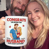 Custom 3D Inflated Effect Printed Mug - Personalized Anniversary Wedding Gifts For Husband And Wife, Him And Her - You’re Welcome, Handsome