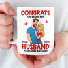 Custom 3D Inflated Effect Printed Mug - Personalized Anniversary Wedding Gifts For Husband And Wife, Him And Her - You’re Welcome, Handsome