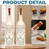 Custom Bottle Lamp - Personalized Anniversary Wedding Gifts For Husband And Wife, Him And Her - Our Love Glows Forever