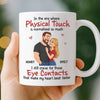 Custom Mug - Personalized Anniversary Wedding Gifts For Husband And Wife, Him And Her - We Belong In This Moment