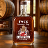 Custom Whiskey Bottle - Personalized Anniversary Wedding Gifts For Husband And Wife, Him And Her - Love You Everyday