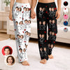 Custom Photo Pajama Pants - Personalized Anniversary Wedding Gifts For Husband And Wife, Him And Her - Together Feels Warm And Right