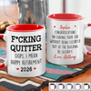 Happy Retirement - Coworker Personalized Custom Accent Mug - Appreciation, Retirement Gift For Coworkers, Work Friends, Colleagues