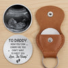 Custom Photo Pocket Hug - Personalized Baby Shower, Gifts For New Moms, New Dads, New Parents - Can’t Wait To Meet You