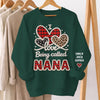 Custom Unisex Sweater, Hoodie With Design On Sleeve - Personalized Mother's Day Gifts For Mom, Grandma - Simply Loved
