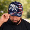Custom Hat, All Over Print Classic Cap - Personalized Birthday Gifts For Dad, Grandpa - Grandpa Wisdom Lives On