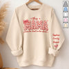 Custom Unisex Sweater, Hoodie - Personalized Mother's Day Birthday Gifts For Mom, Grandma - Mama’s Love, Always Close