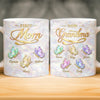 Custom 3D Inflated Effect Printed Mug - Personalized Mother's Day Birthday Gifts For Mom, Grandma - First My Mom, Forever My Hero