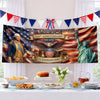 Custom Polyester Outdoor Banner - Personalized America 250th Anniversary Gifts For Mom, Dad, Brother, Sister, Kids - Stars Shine Brighter At 250
