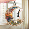 She Believed She Could, So She Did - Family Personalized Window Hanging Suncatcher Ornament - Graduation Gift For Family Members, Siblings, Brothers, Sisters