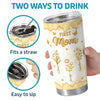 Custom Tumbler - Personalized Mother's Day Birthday Gifts For Mom, Grandma - A Garden Of Love