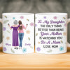 Custom 3D Inflated Effect Printed Mug - Personalized Mother's Day Gifts For Mom, Daughter - Forever Proud Of Daughter