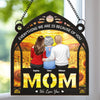 Custom Window Hanging Suncatcher Ornament - Personalized Mother's Day Birthday Gifts For Mom, Grandma - Mom Makes Life Beautiful