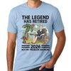 Custom Unisex T-shirt, Hoodie - Personalized Retirement Gifts For Women, Men - The Legend Has Retired, Not My Problem Anymore