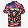 Custom Unisex Tropical Hawaiian Aloha Shirt - Personalized America 250th Anniversary Gifts For Women, Men - Honor Courage And Unity