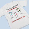 Custom Unisex T-shirt, Premium T-shirt, Hoodie - Personalized Mother's Day Birthday Gifts For Mom - You Are My Heartbeat