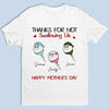 Custom Unisex T-shirt, Premium T-shirt, Hoodie - Personalized Mother's Day Birthday Gifts For Mom - You Are My Heartbeat