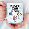 Custom Mug - Personalized Funny Father's Day Birthday Gifts For Dad - The Heart Of Our Family