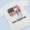 Custom Unisex T-shirt, Premium T-shirt, Hoodie - Personalized Father's Day Birthday Gifts For Dad, Grandpa - Forever My Hero