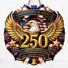 Custom Wood Sign - Personalized America 250th Anniversary Gifts For Mom, Dad, Brother, Sister, Kids - Family And The American Dream