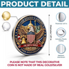 Custom Commemorative Keepsake Coin - Personalized America 250th Anniversary Gifts For Mom, Dad, Brother, Sister, Kids - Generations Of American Pride