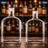 Custom Liquor Decanter - Personalized Father's Day Birthday Gifts For Dad, Grandpa - Dad Love Leads The Way