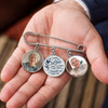 Custom Lapel Pin With Photo Charms - Personalized Memorial Sympathy Graduation Gifts For Him, Her - Your Love Guides Me Today And Always