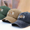 Belongs To The Fluffy One - Dog Personalized Custom Vintage Washed Denim Baseball Cap - Father's Day, Gift For Dad, Pet Owners, Pet Lovers